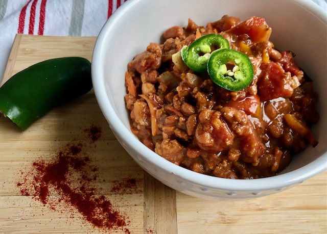 “Meaty” Texas Veggie Chili